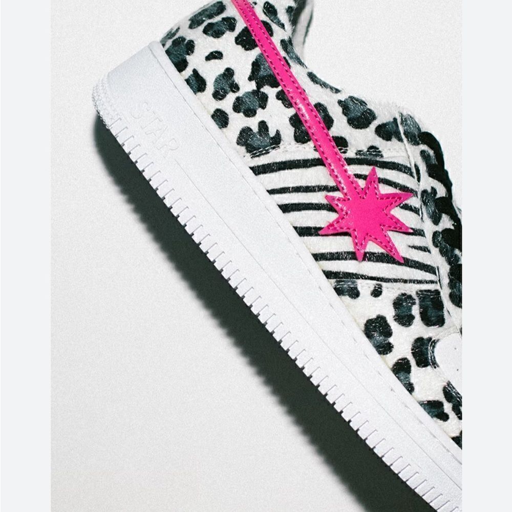 Rare -Starwalk - Starwalk Animal/Pink Star Snickers Size 6 - Picture 4 of 12